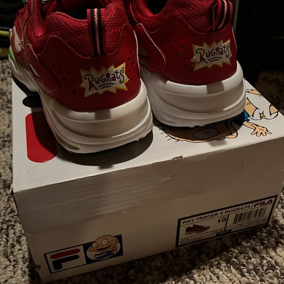 RARE! Rugrat x Fila colab!! Size 10 (Little scuff hole on toe) VERY HARD TO FIND - Picture 3 of 6